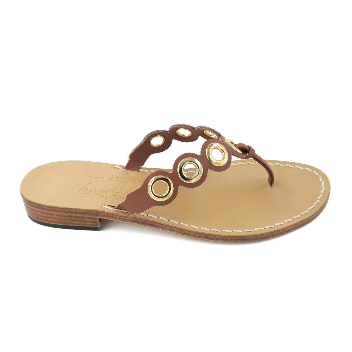Tara Leather Thong Sandal