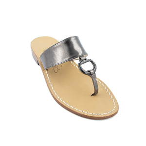 Gisele Leather Thong Sandal