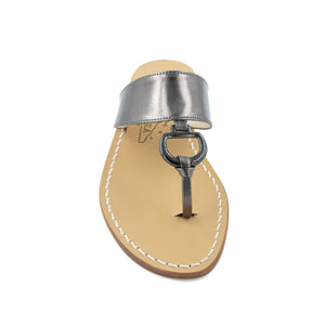 Gisele Leather Thong Sandal