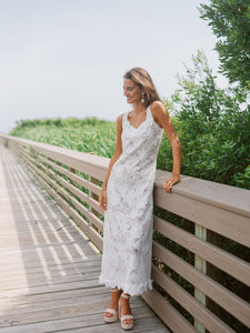 Hera Maxi Dress in White