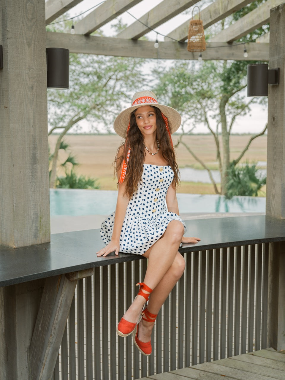 Felicity Mini Dress in Joelle Dot