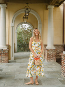 Calypso Dress in Cara Cara Citrus