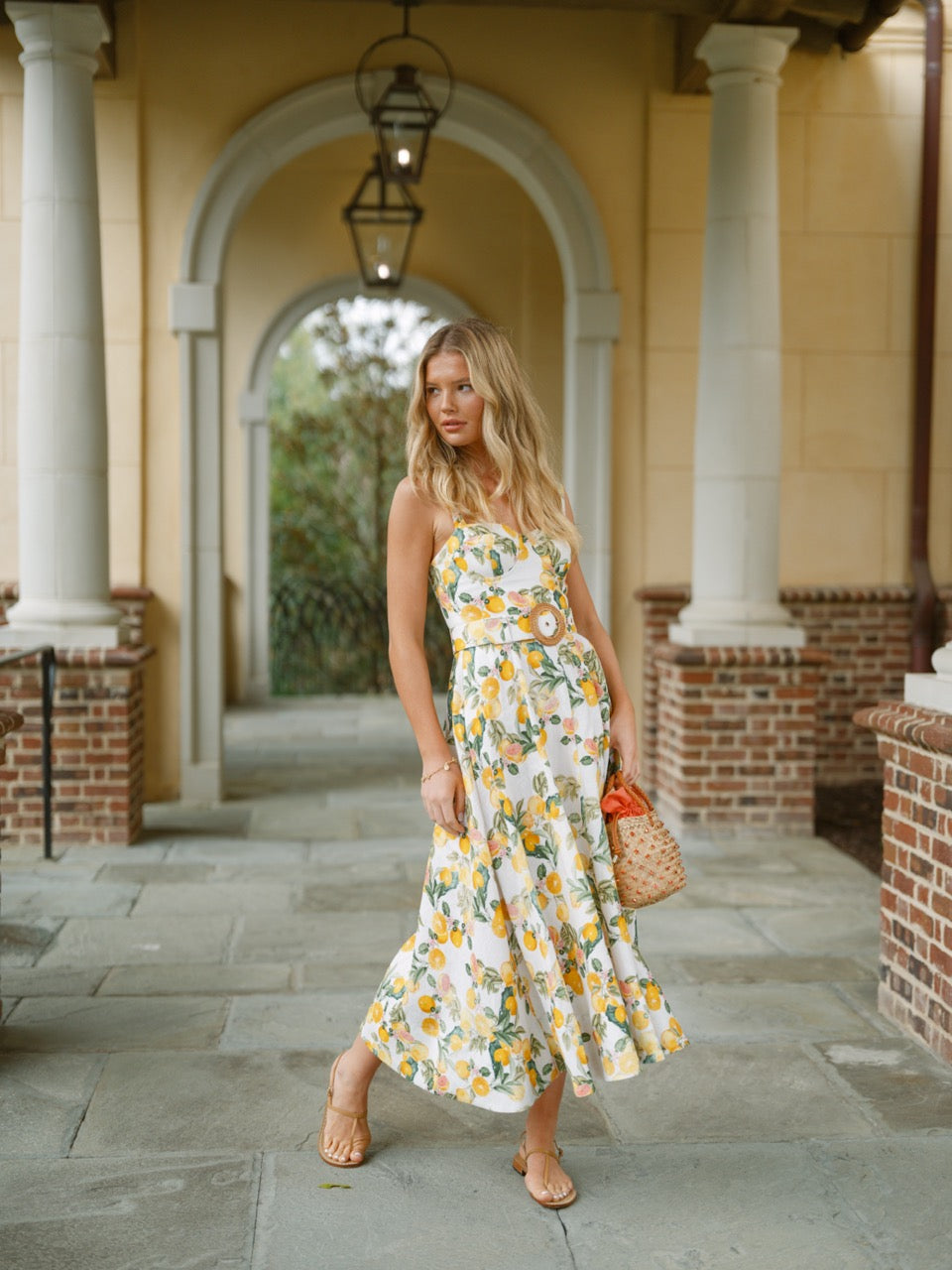 Calypso Dress in Cara Cara Citrus 6 Calypso Dress in Cara Cara Citrus 6