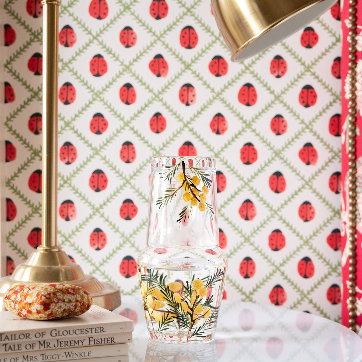 Wild Gorse Carafe And Tumbler