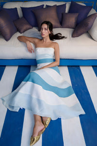 The Azure Horizon Dress