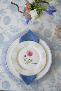 “Dahlias, Darling” Salad Plates, Set of 4