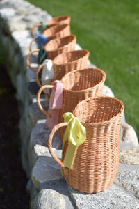 Rattan Flower Pitcher