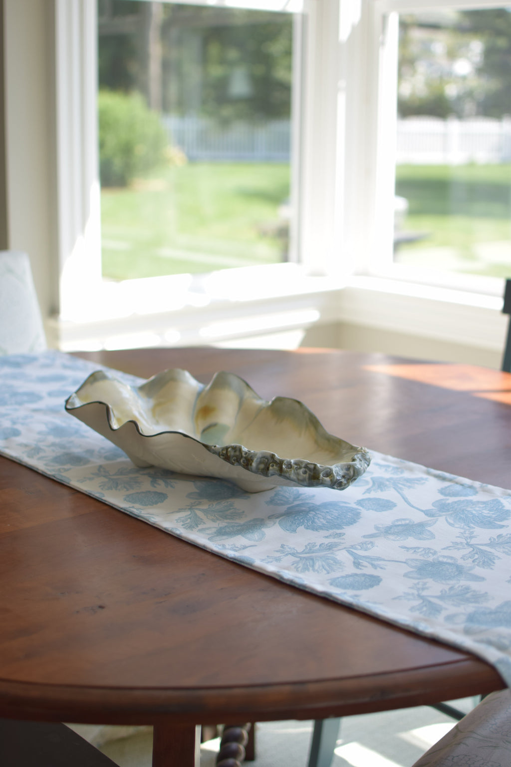 Garden Toile Table Runner