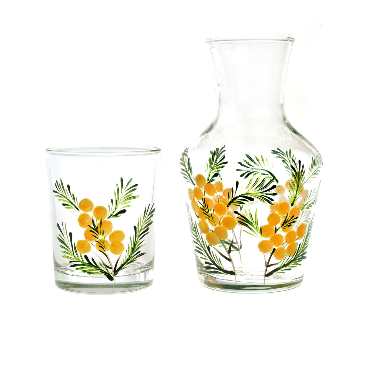 Wild Gorse Carafe And Tumbler