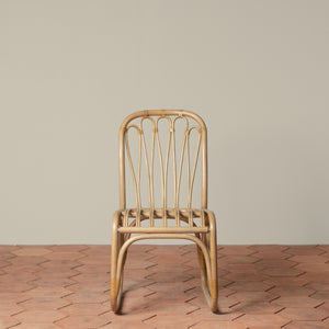 bastide rattan dining chair front 