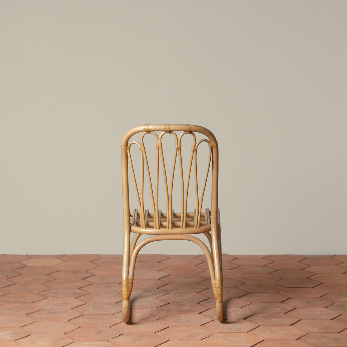bastide rattan dining chair back 