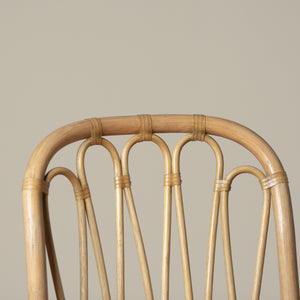 bastide rattan dining chair detail