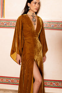 Aladdin Velvet Dress