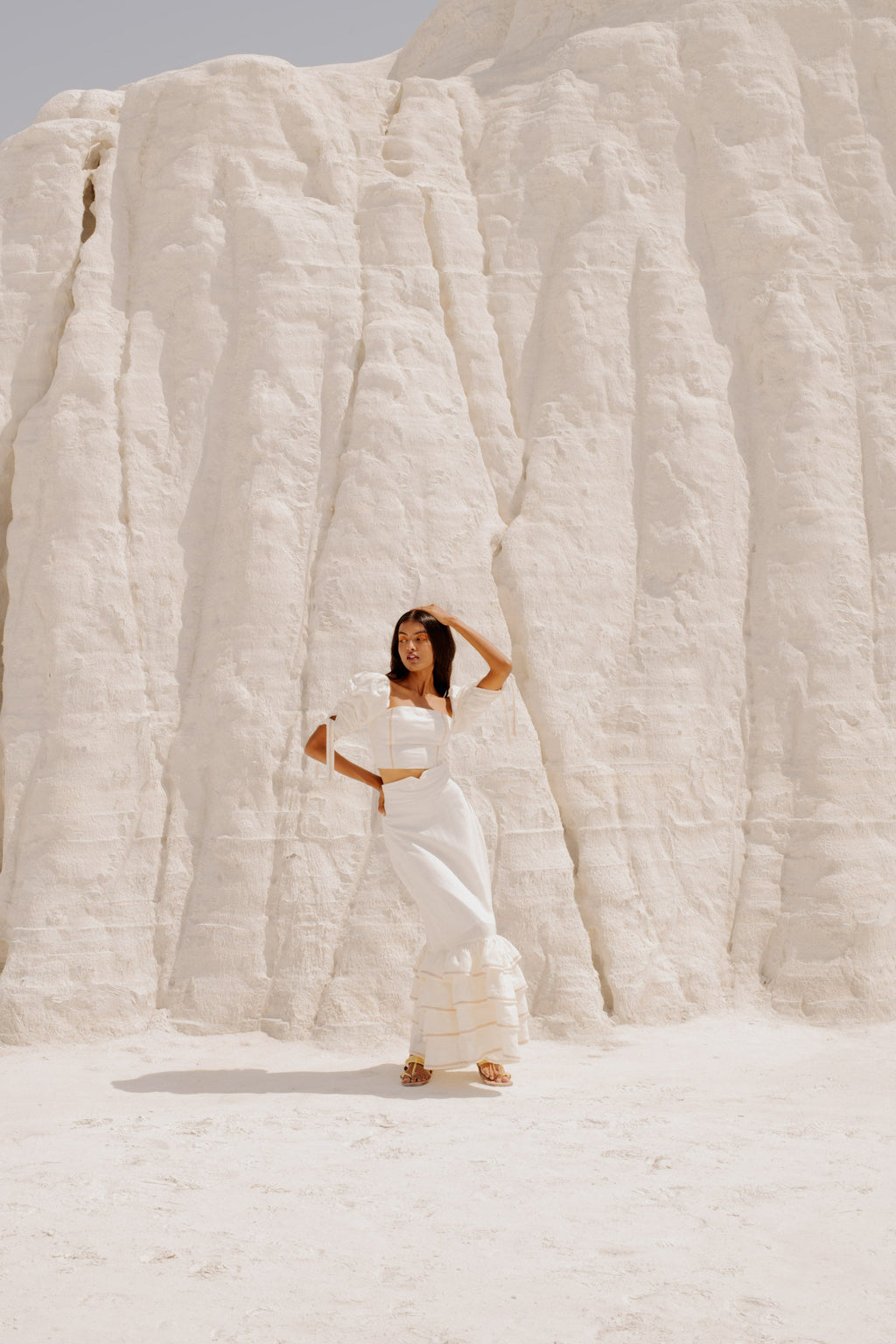 Flamenco White Set