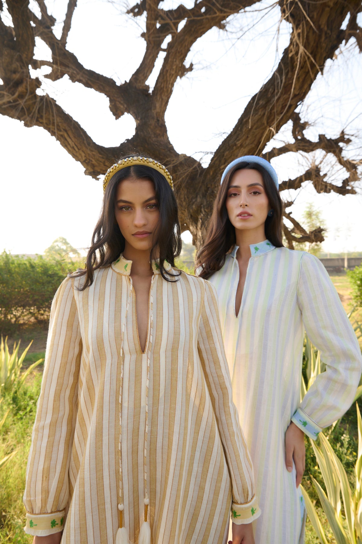 Gold Palm Kaftan