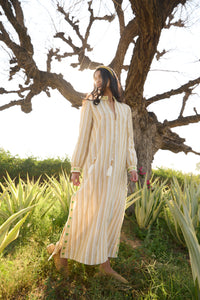 Gold Palm Kaftan