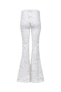 Crete Lace Denim Pants