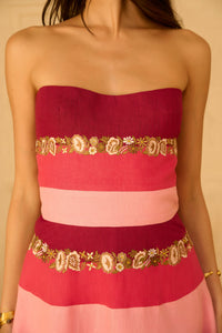 Bloom Stripe Dress