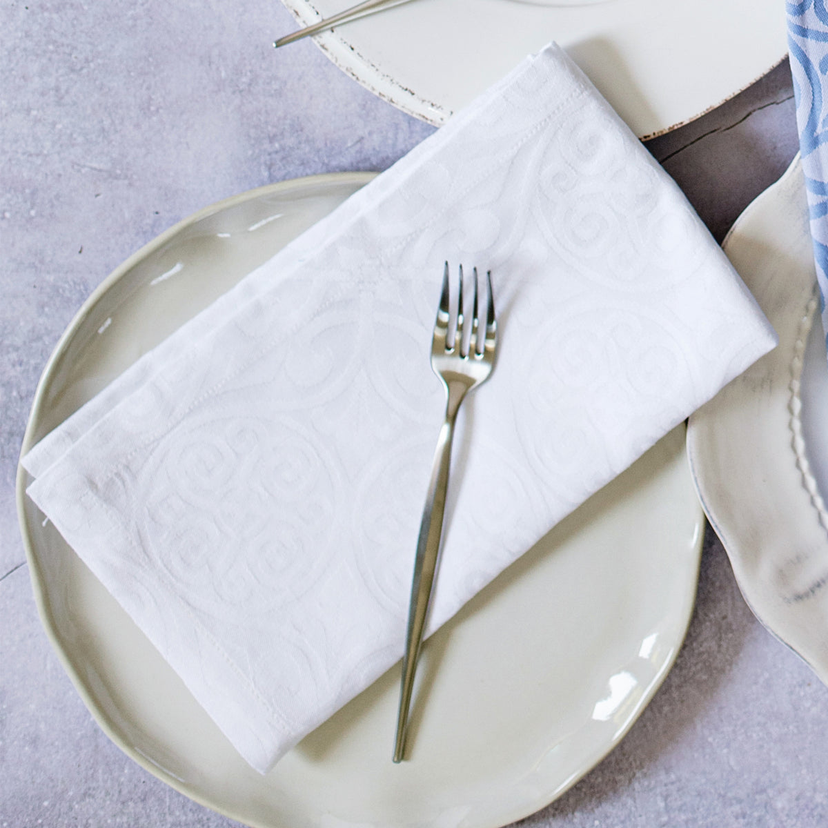 Damask Napkins, Set of 4