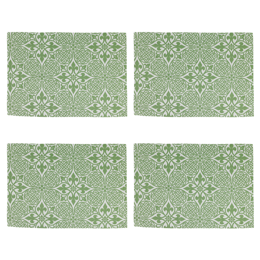 Damask Placemats, Set of 4