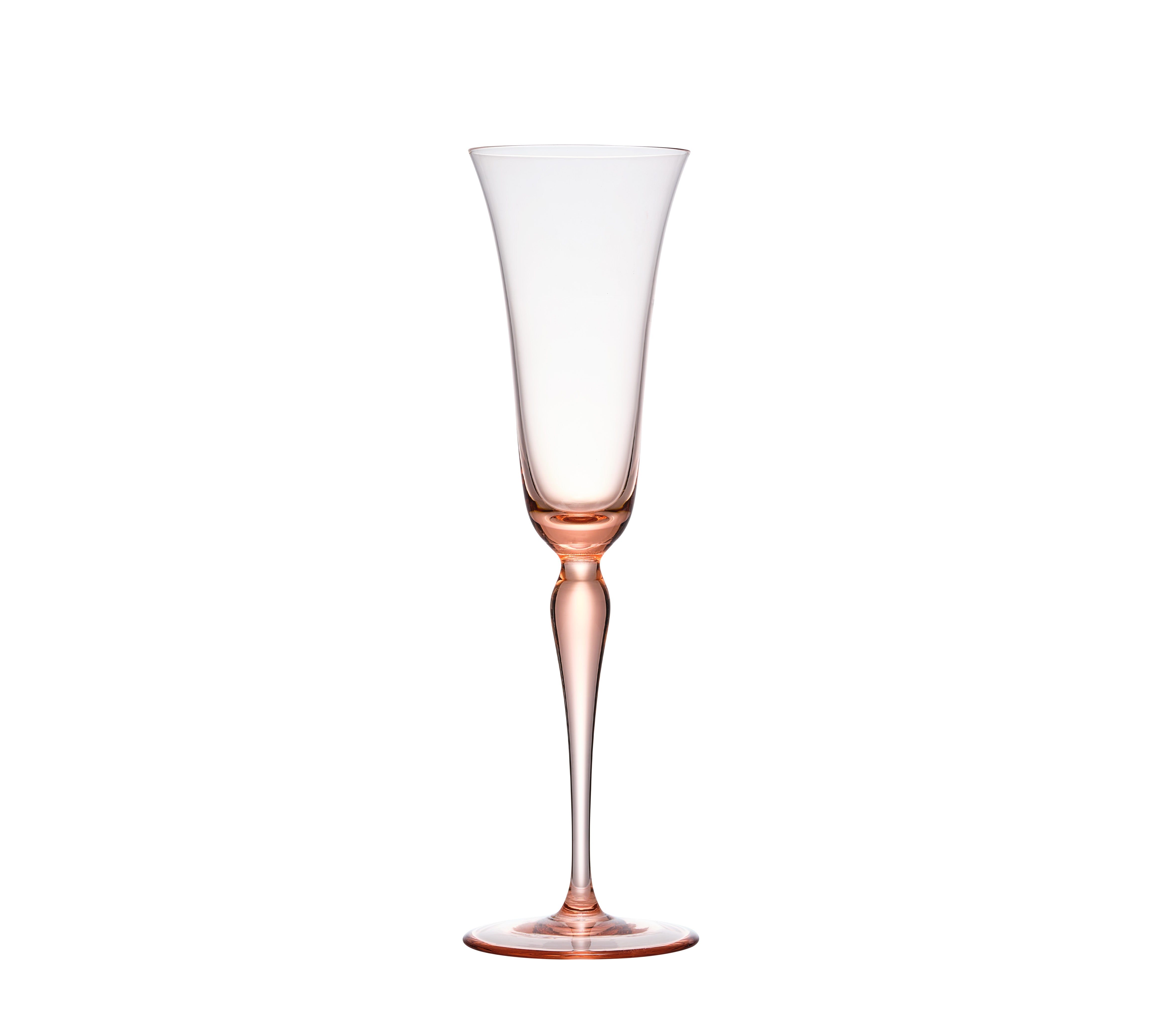 Ophelia Flute in Blush, Set of 4