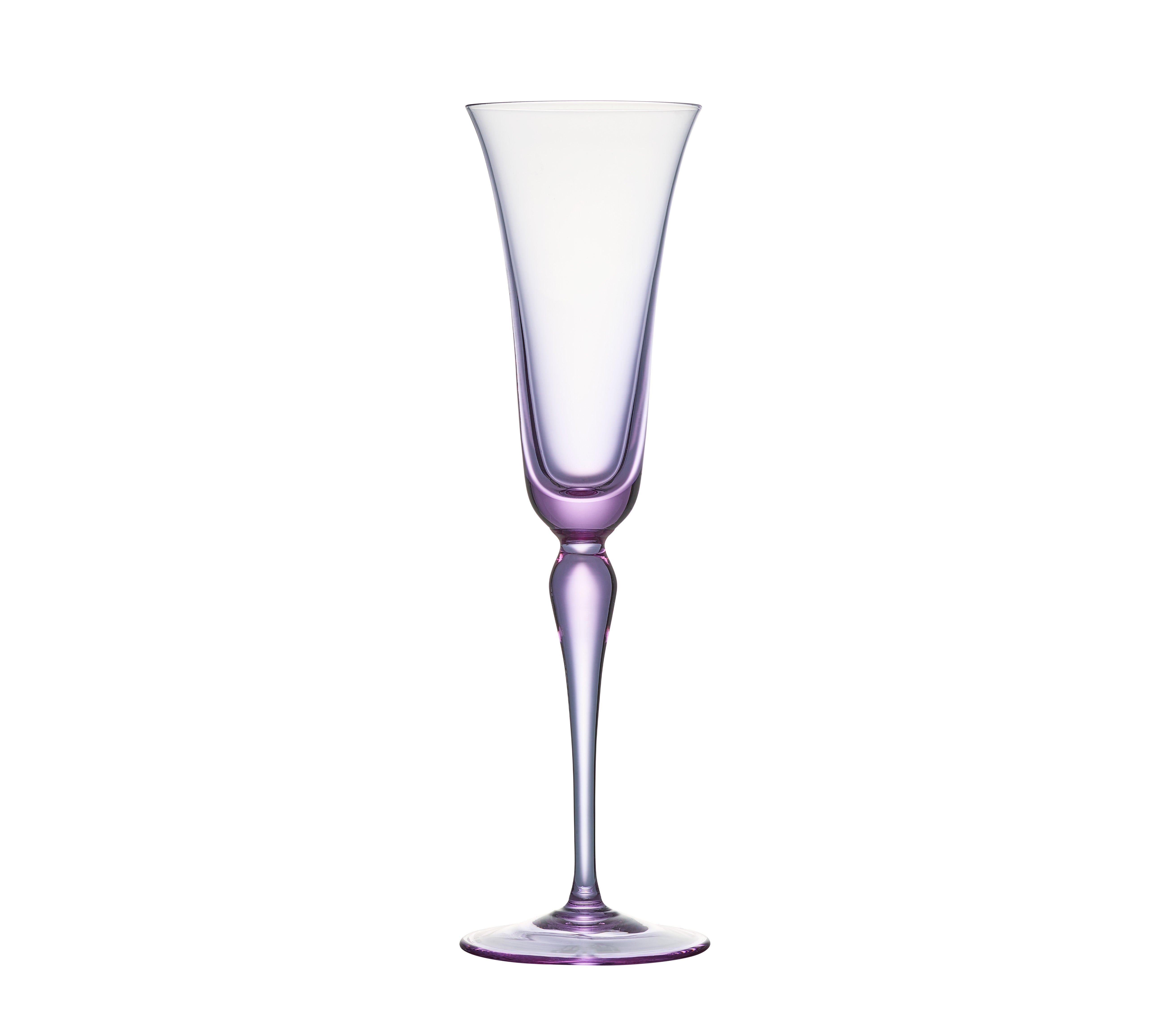 Ophelia Flute in Lavender, Set of 4