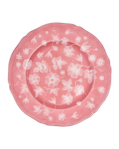 Ginori x Cabana Floral Charge Plate in Pink