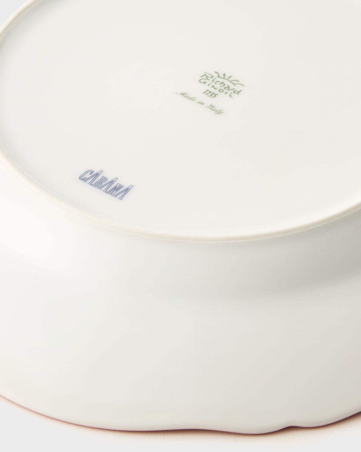 Ginori x Cabana Floral Charge Plate in Pink