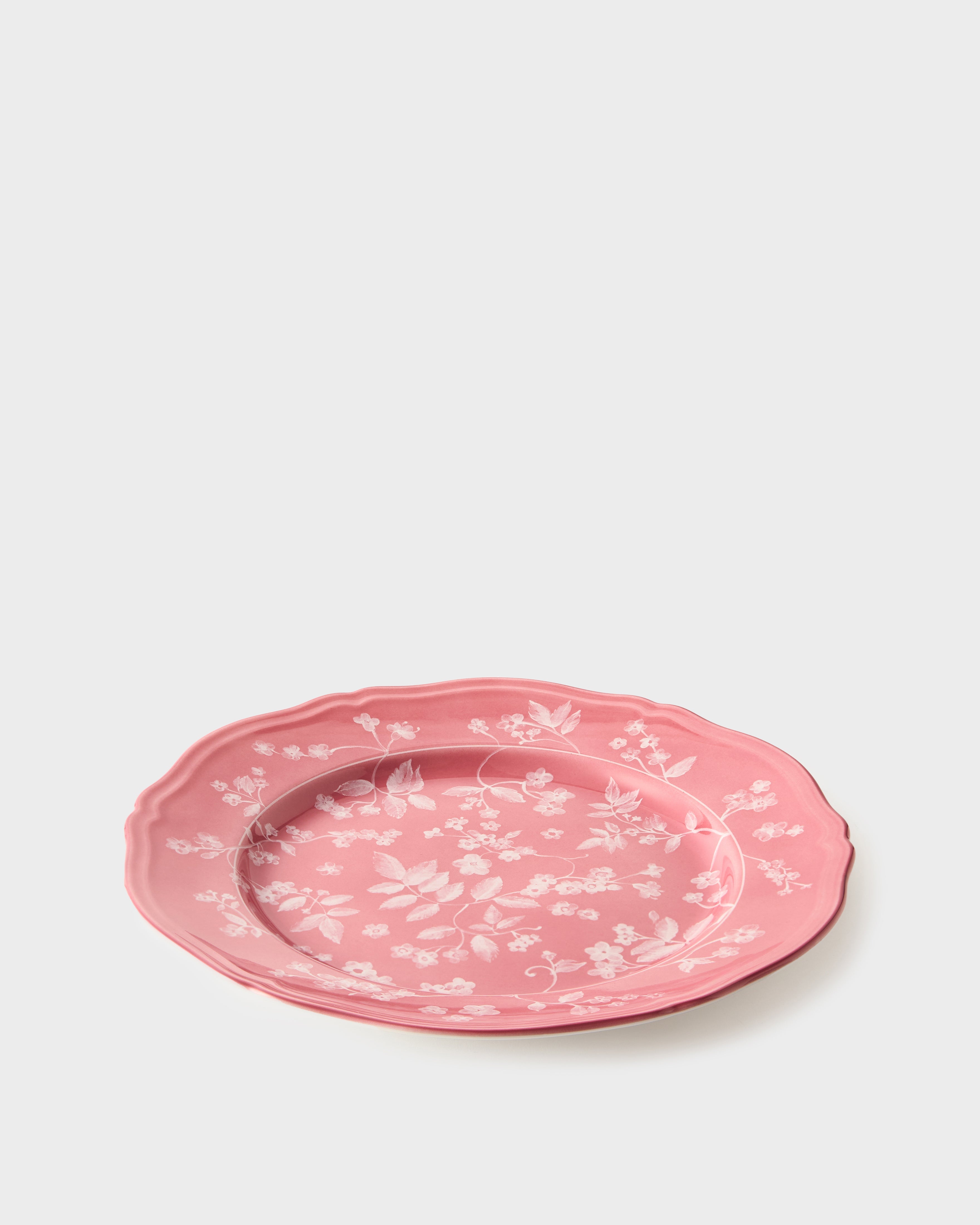 Ginori x Cabana Floral Dinner Plate in Pink | Over The Moon