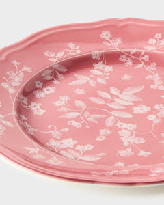 Ginori x Cabana Floral Dinner Plate in Pink
