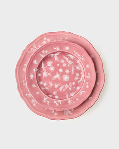 Ginori x Cabana Floral Dessert Plate in Pink