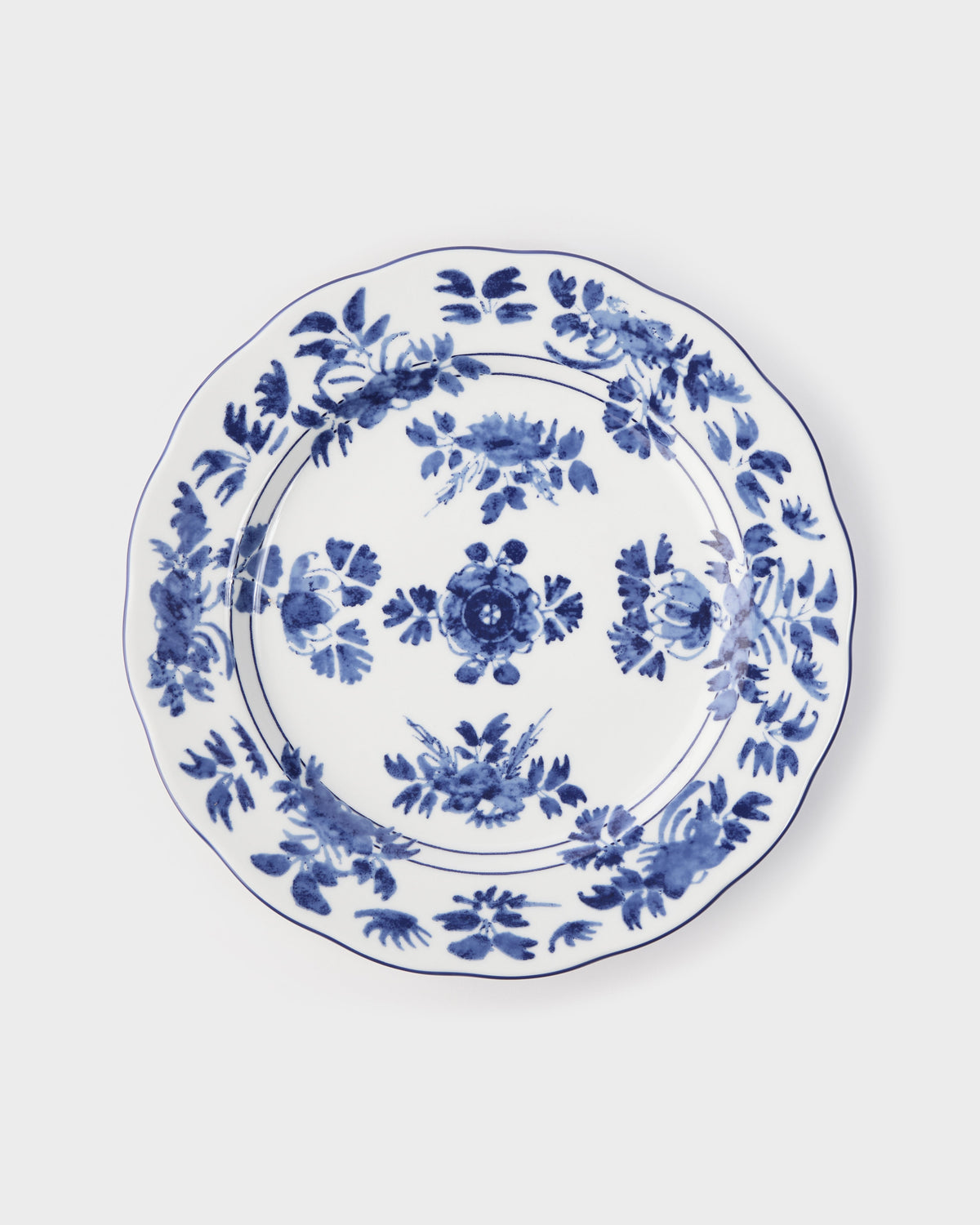 Gloria Porcelain Dinner Plate in Blue