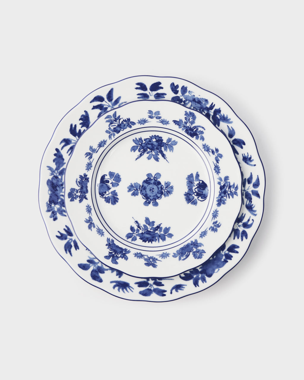 Gloria Porcelain Dinner Plate in Blue