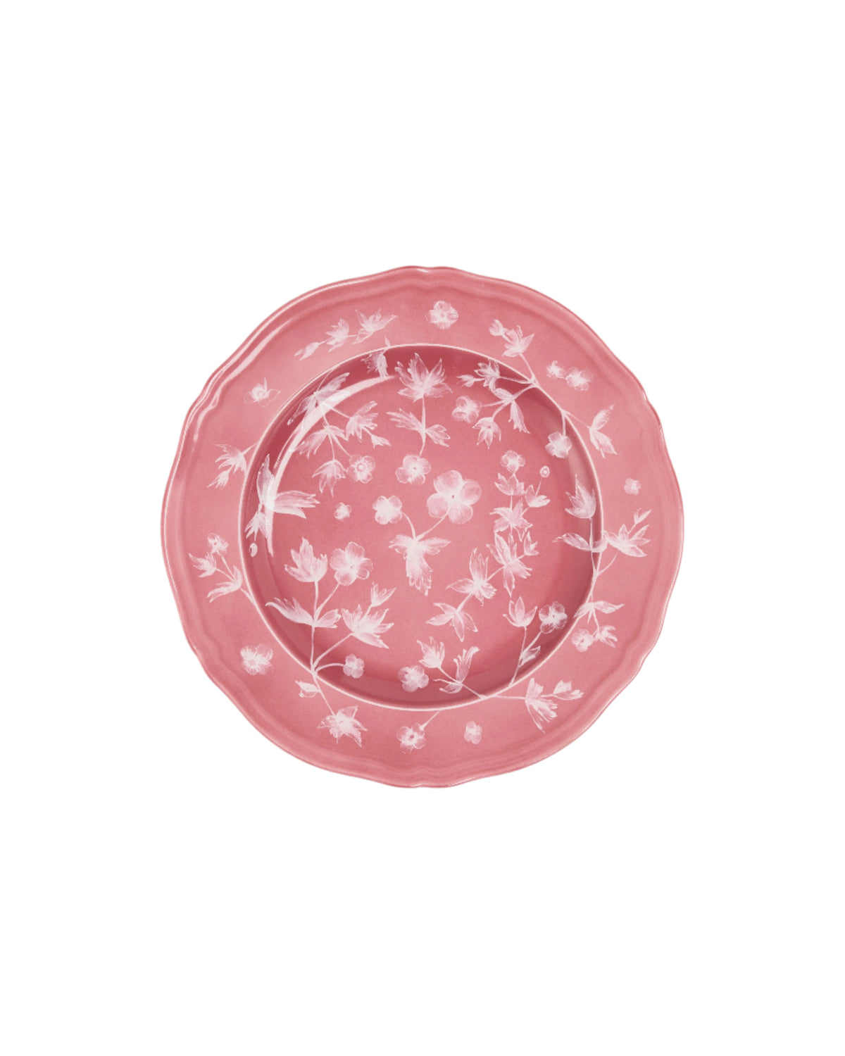 Ginori x Cabana Floral Dessert Plate in Pink