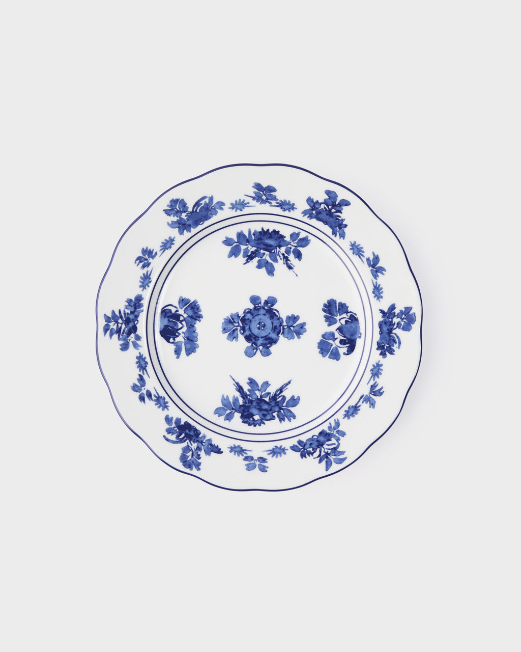 Gloria Porcelain Dessert Plate in Blue