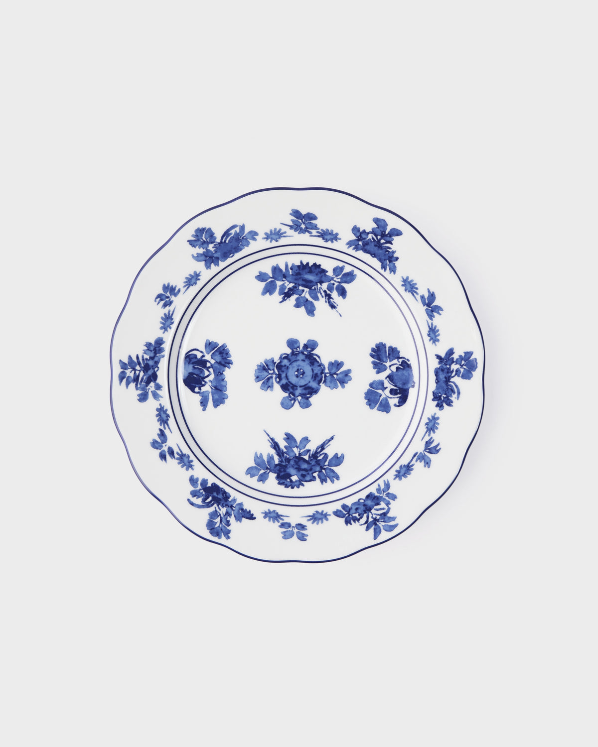 Gloria Porcelain Dessert Plate in Blue