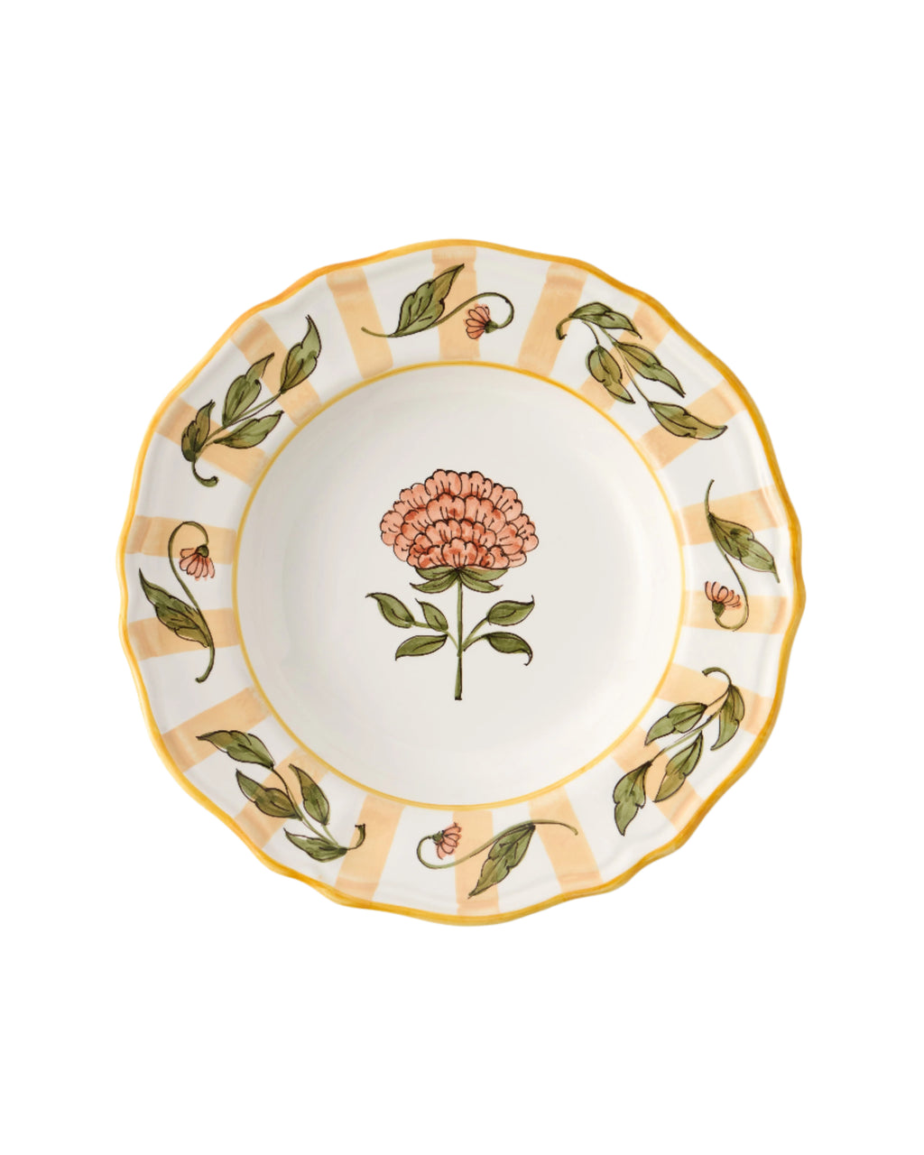 DESTREE x Cabana Soup Plate in Yellow