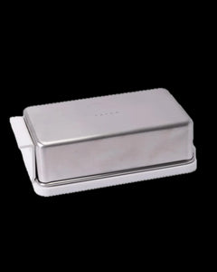 EAtCo Butter Tray in Stainless & Resin