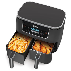 Foodi 6-in-1 8qt Two Basket Air Fryer with DualZone Technology