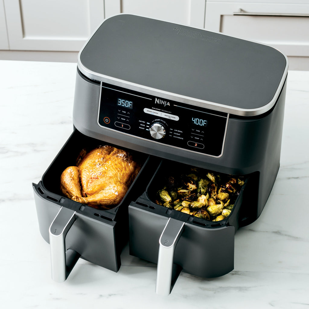 Foodi 6-in-1 10 qt XL 2 Basket Air Fryer with DualZone Technology