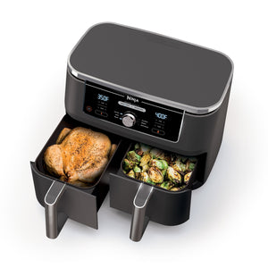 Foodi 6-in-1 10 qt XL 2 Basket Air Fryer with DualZone Technology