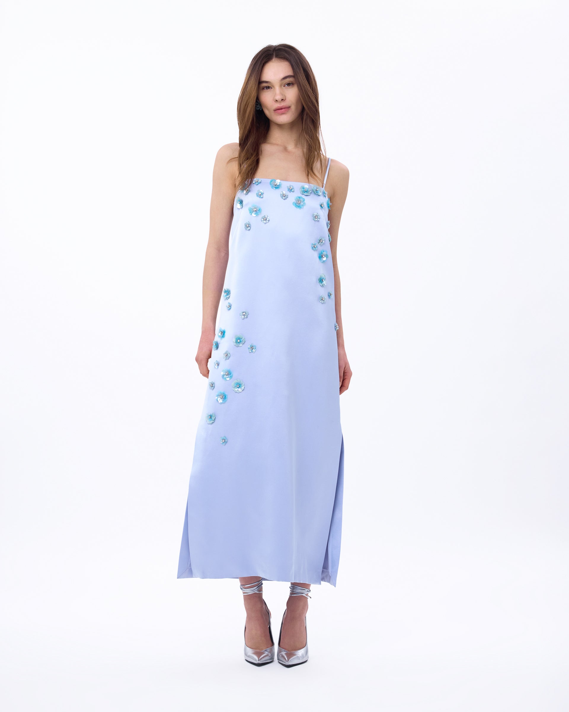 Daisy Dress in Powder Blue