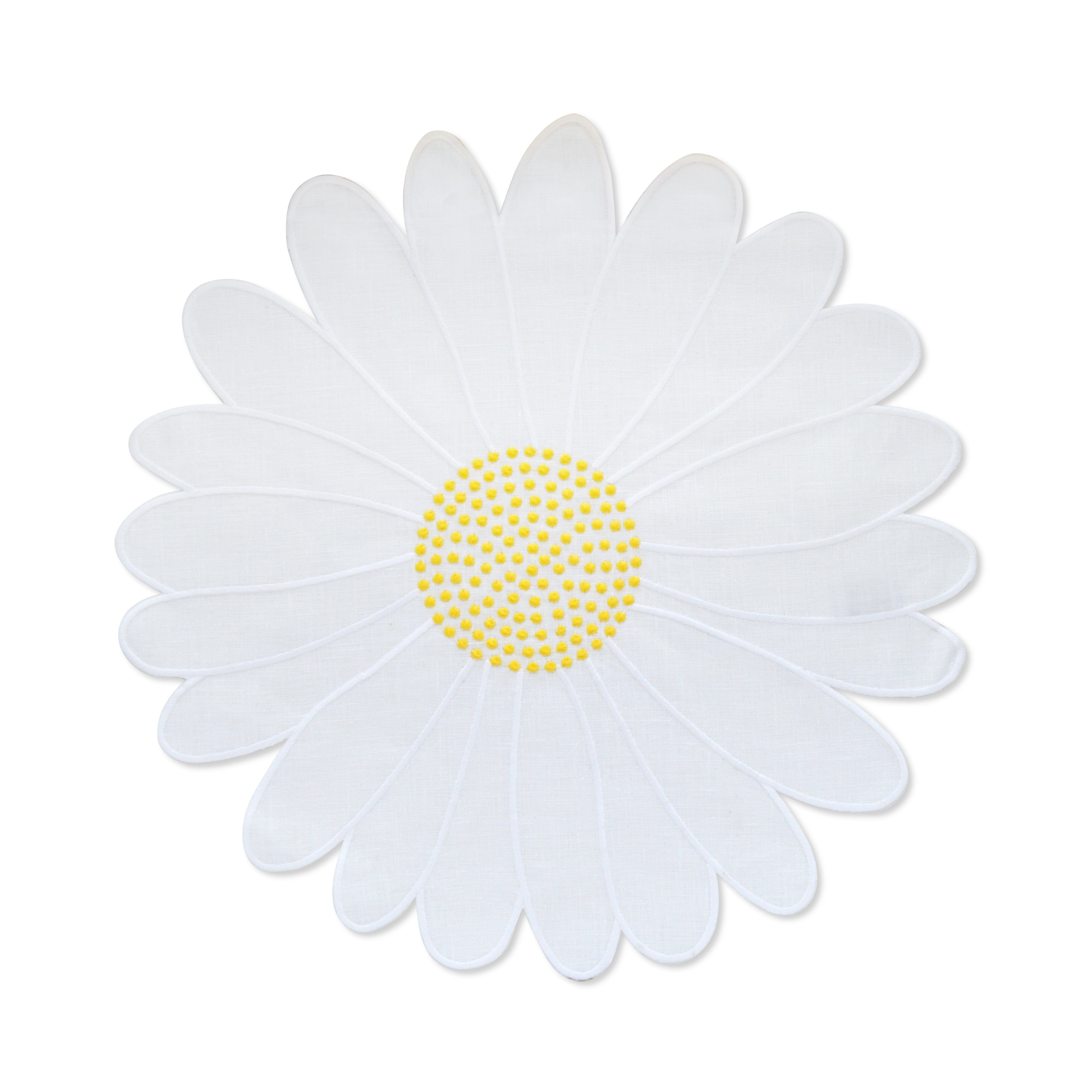 Daisy Placemat Daisy Themed Elegant Table Decor Accessories Chefanie 