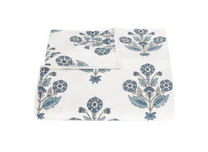 Dalila Duvet Cover in Mineral Blue