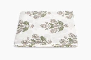 Dalila Fitted Sheet in Pebble