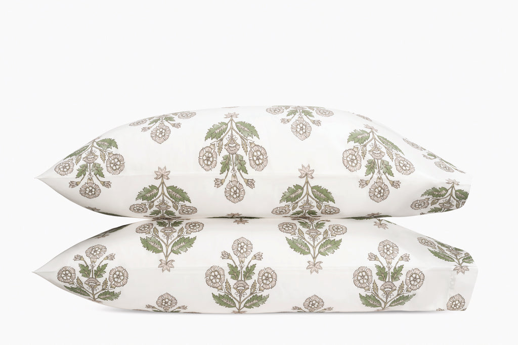 Dalila Pillowcase - Pair in Pebble