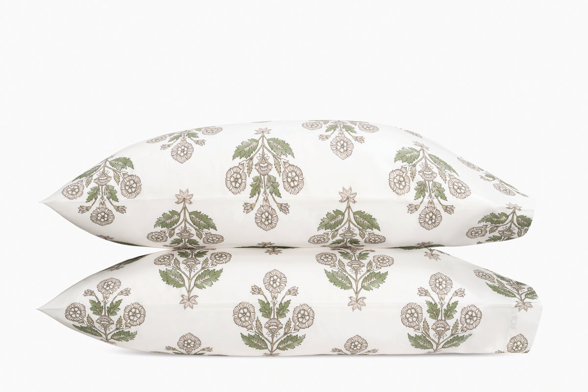 Dalila Pillowcase - Pair in Pebble