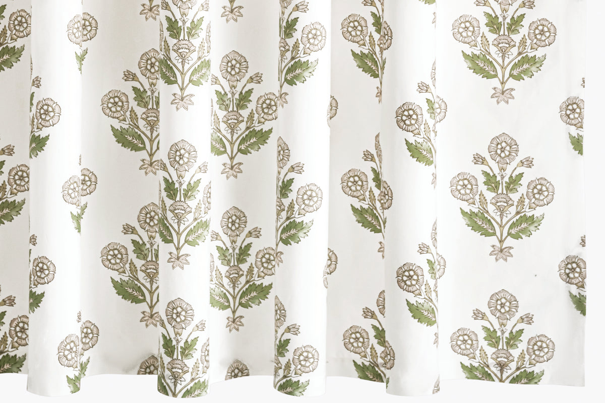 Dalila Shower Curtain in Pebble