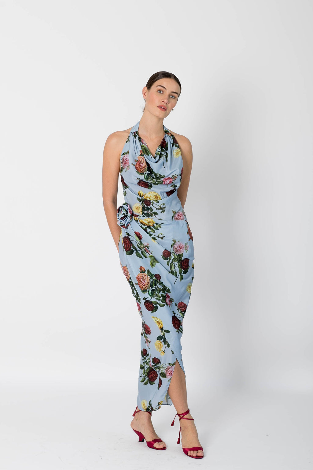 Helena Dress in Blue