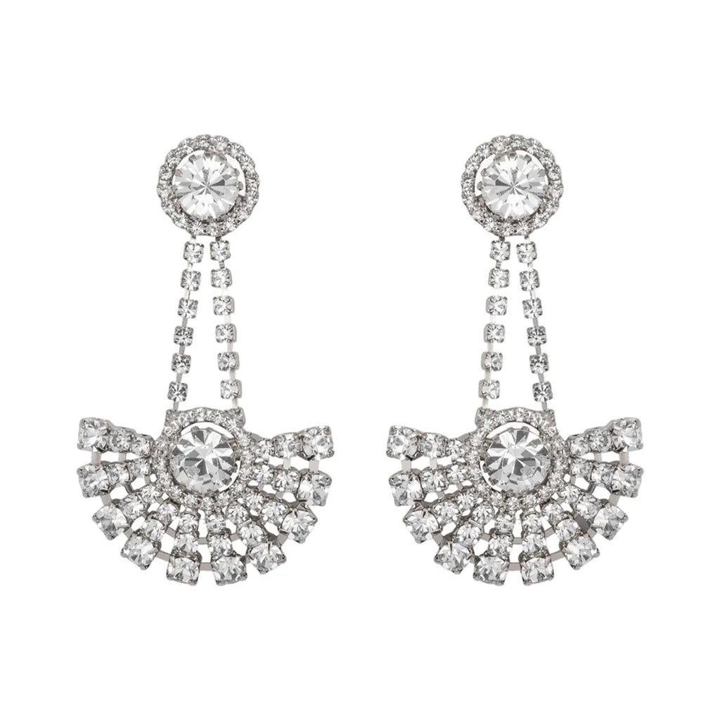 Velma Earrings in Crystal
